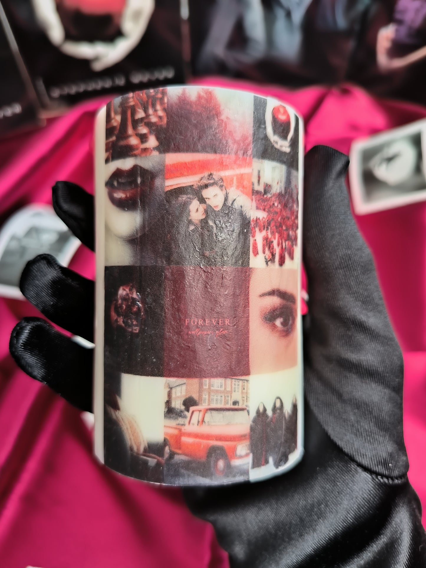 ~ Bougie personnalisée Twilight spécial ensanglantée ~