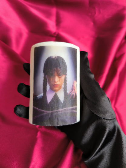 ~ Bougie personnalisée Mercredi Saison 2 ~