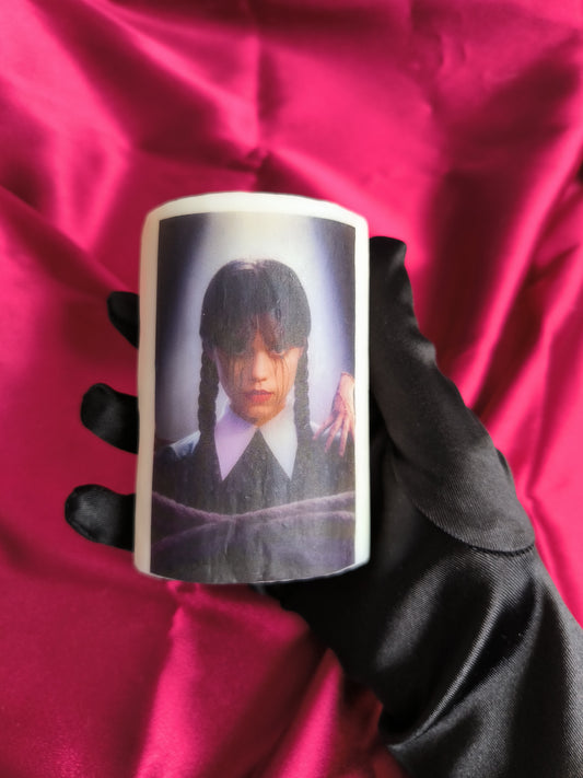 ~ Bougie personnalisée Mercredi Saison 2 ~