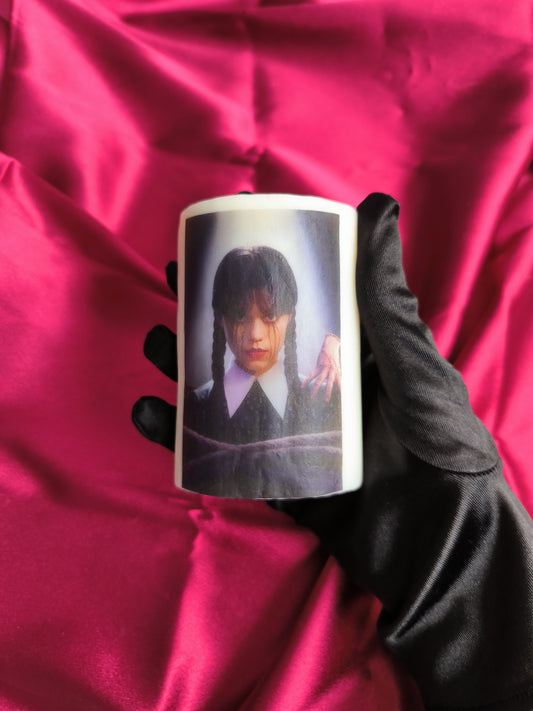 ~ Bougie personnalisée Mercredi Saison 2 ~