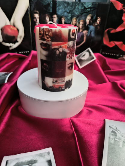 ~ Bougie personnalisée Twilight spécial ensanglantée ~