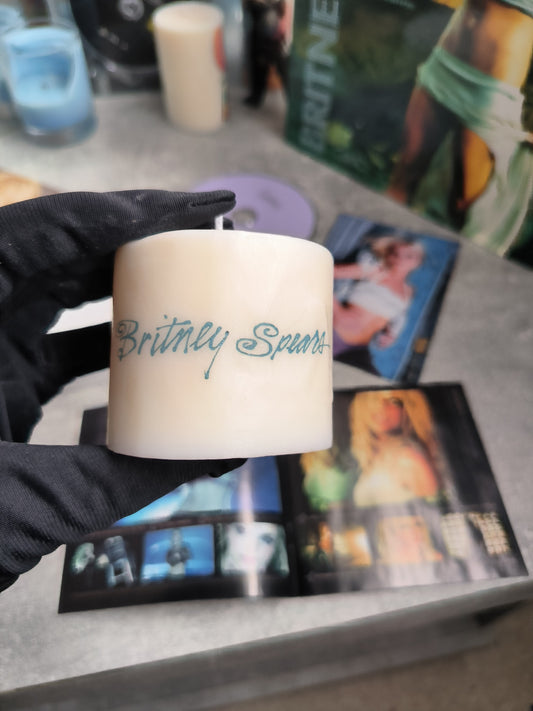 ~ Bougie personnalisée Britney Spears ~