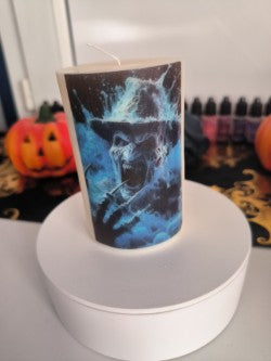 ~ Bougie personnalisée Freddy Krueger 🔪🎃~